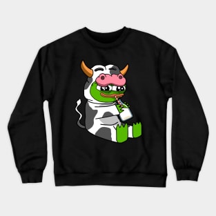 Pepe Cow Costume Crewneck Sweatshirt